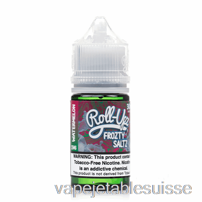 Vape Suisse Pastèque Punch Ice - Jus Roll-upz Sel - 30ml 50mg